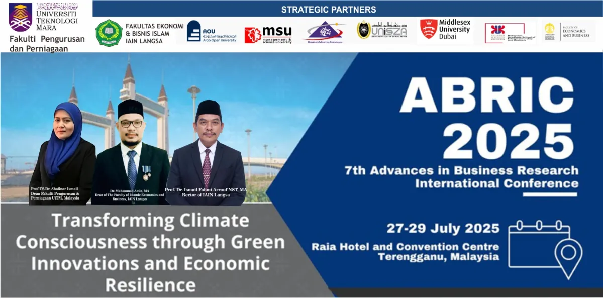 FEBI IAIN LANGSA MENJADI STRATEGIC PARTNER INTERNATIONAL CONFERENCE ABRIC 2025