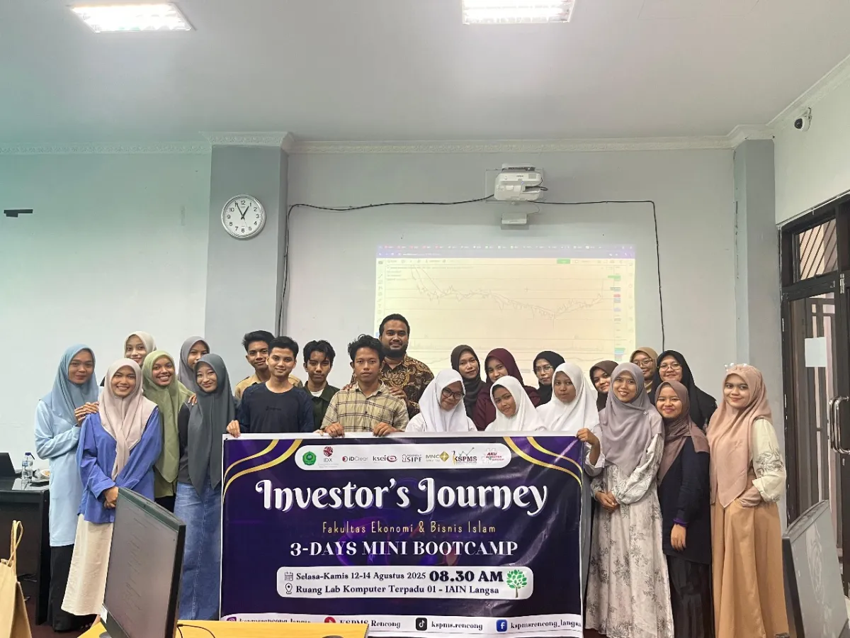 KSPMS Rencong Gelar Mini Bootcamp: Dorong Literasi Pasar Modal Syariah di Kalangan Mahasiswa