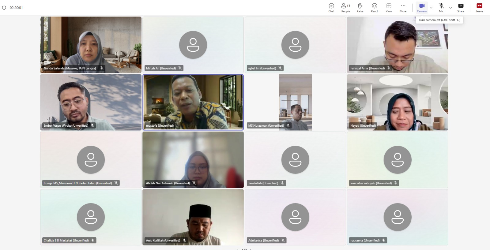 Prodi MAZAWA FEBI IAIN Langsa Ikuti FGD Nasional KNEKS Bahas Pemetaan Talenta Lulusan