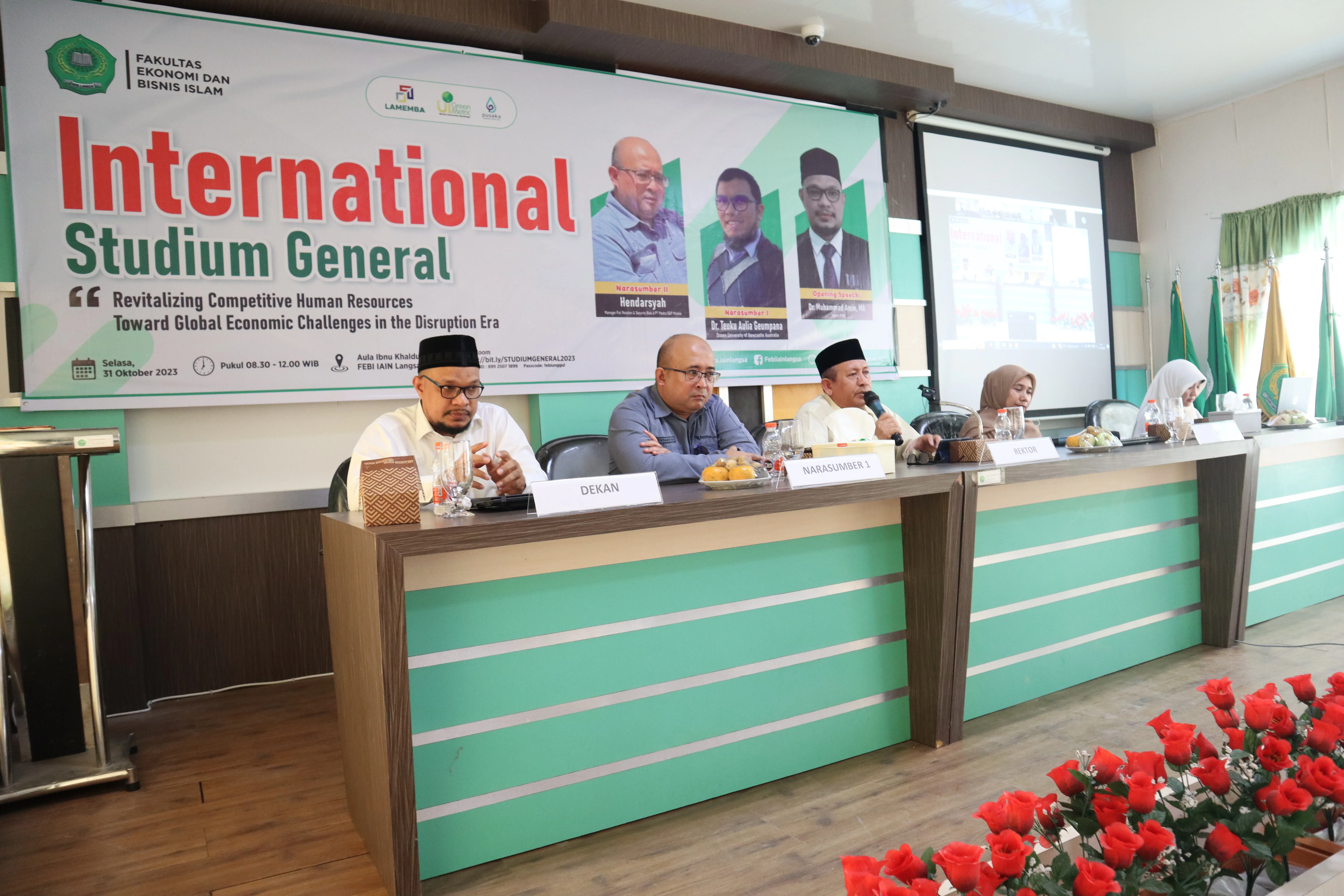 FEBI IAIN Langsa Holds International Studium General