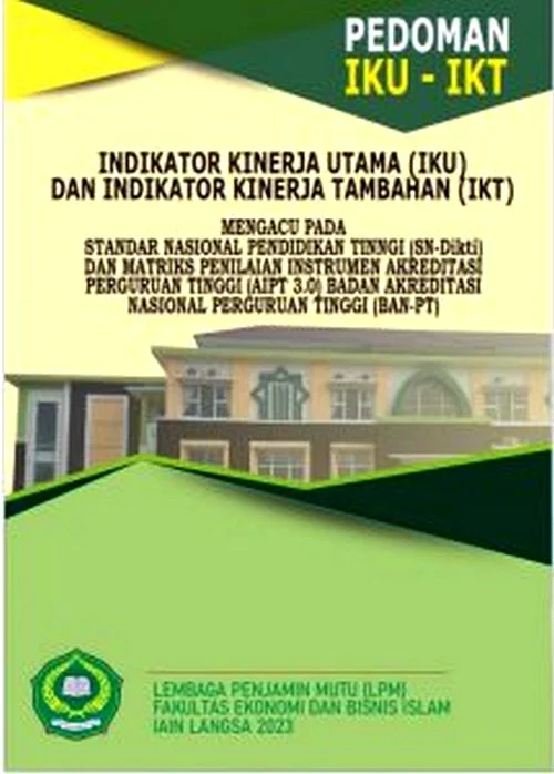 Indikator Kinerja Utama IKU Indikator Kinerja Tambahan IKT