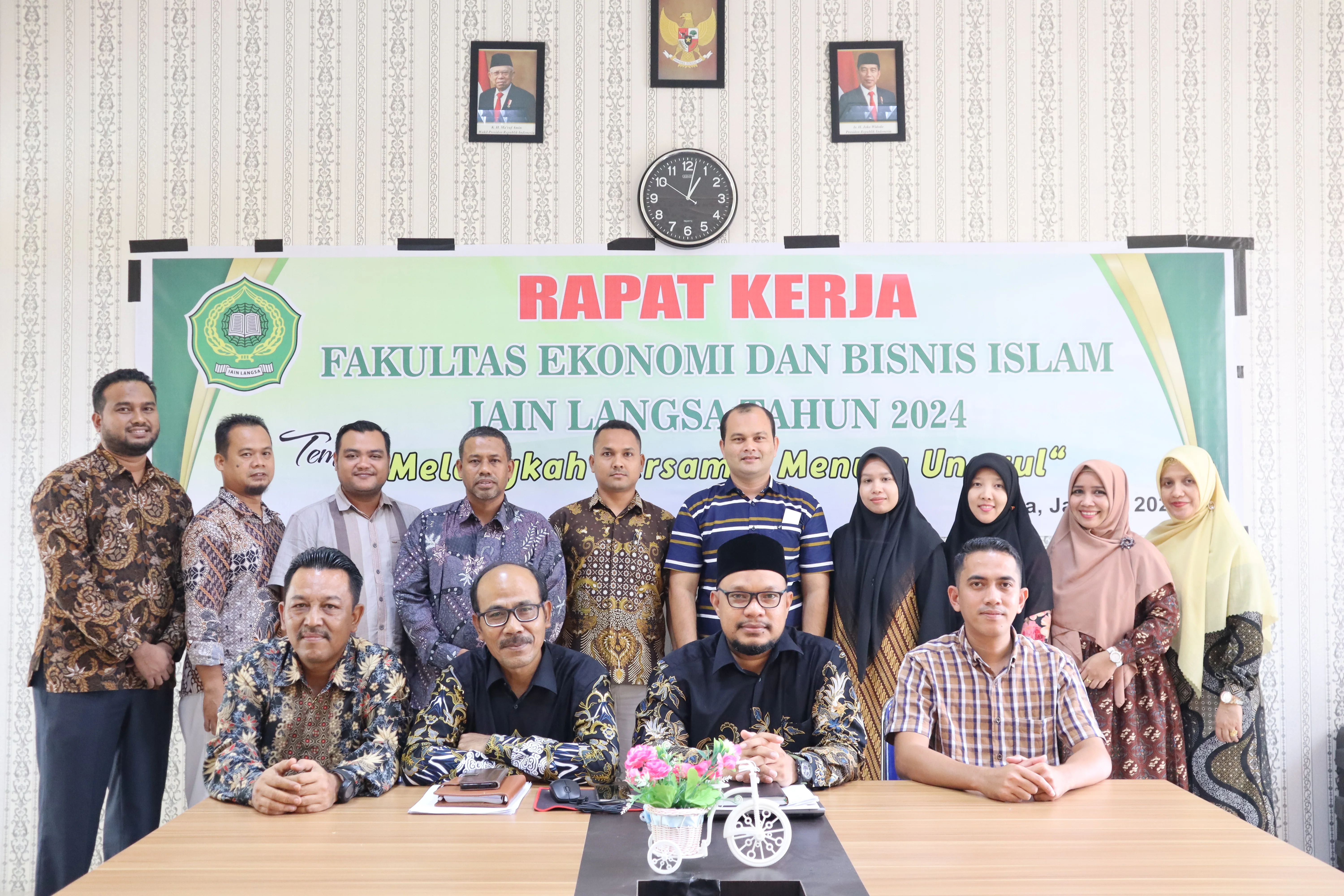 FEBI IAIN Langsa Lakukan Rapat Kerja Internal Tahun 2024-2025