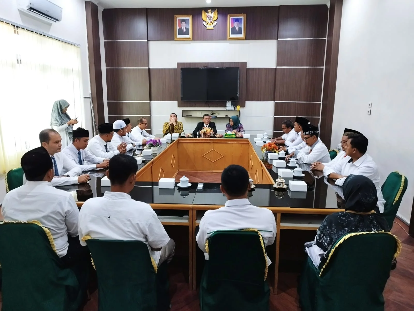 Lakukan Reakreditasi, LAMEMBA Lakukan Asesmen Lapangan ke FEBI IAIN Langsa