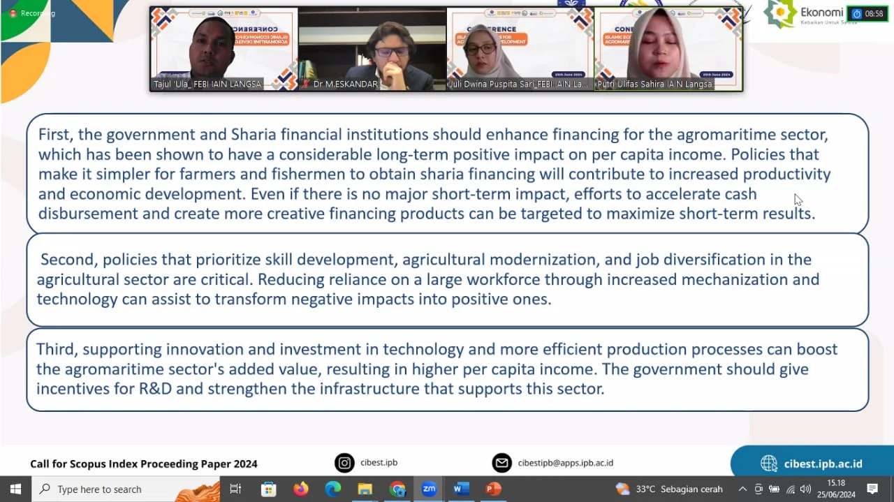 Mahasiswi dan Dosen IAIN Langsa Paparkan Hasil Penelitian di Konferensi Internasional Terindeks Scopus