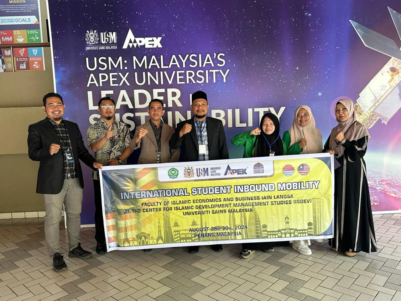 Mahasiswa FEBI IAIN Langsa Mengikuti Program International Mobility Student di University Sains Malaysia USM 