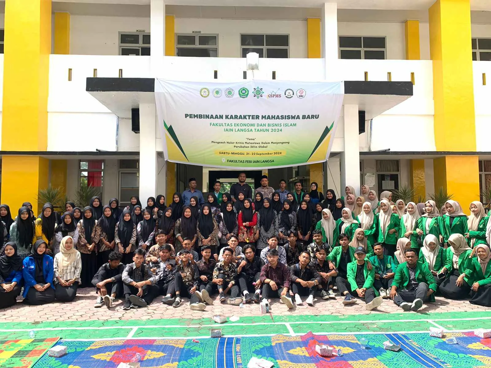 Menyongsong Perubahan Iklim Global, FEBI IAIN Langsa Gelar Pembinaan Karakter Mahasiswa Baru